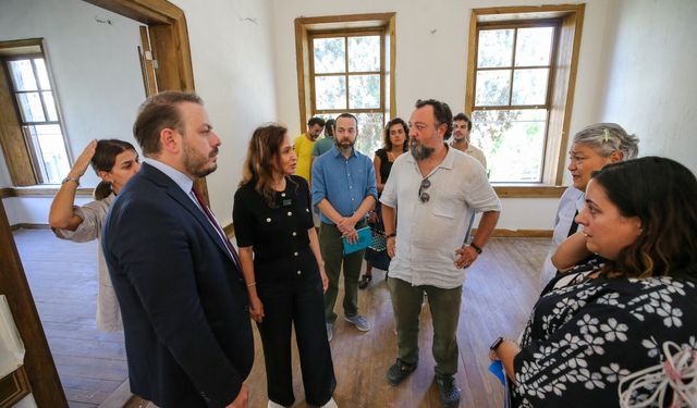Latife Hanım Köşkü’nde çalışmalar sona yaklaştı