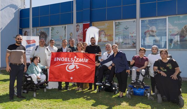 Torbalı Belediyesi’nin bir tesisi daha Kırmızı Bayrak aldı: Aquapolis’te engelsiz yaşam