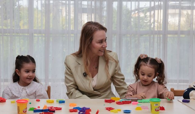 Başkan Mutlu, Oyun Evi miniklerinin yeni dönem heyecanına ortak oldu