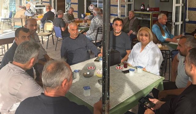 Başkan V. Şen Pazar Mesaisinde