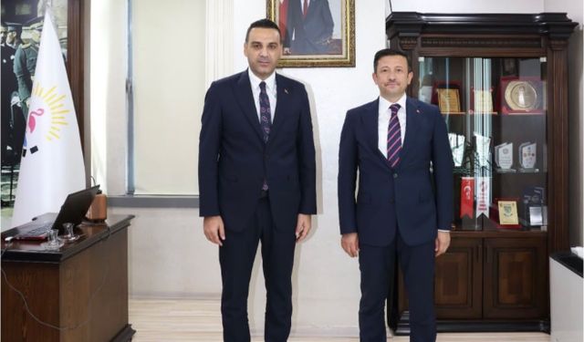 Hamza Dağ’dan Başkan Yıldız’a Hayırlı Olsun Ziyareti