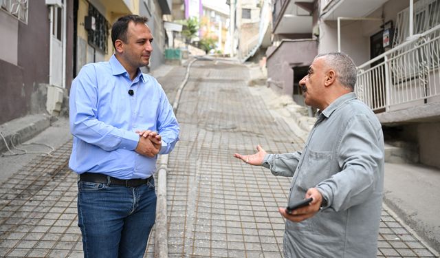 Çamkule Mahallesi’nin korkulu rüyası olan o yokuş artık güvenli