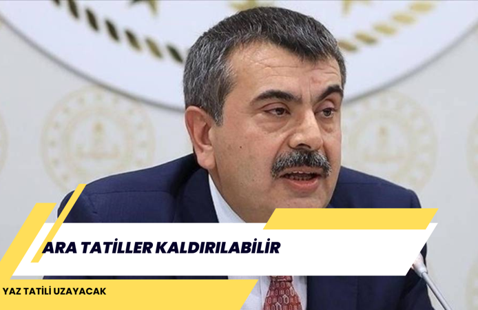 ARA TATİLLER KALDIRILABİLİR: YAZ TATİLİ UZAYACAK