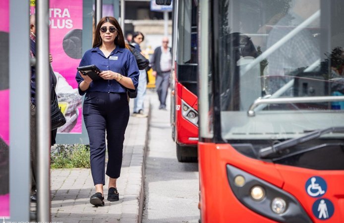 Anne adayı ESHOT şoförü, doğum sonrası direksiyona dönmek için gün sayıyor