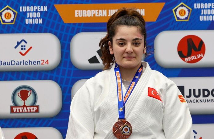 İzmirli Sema Avrupa Kupası’nda kürsüde Aa