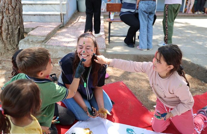 Kirazlı öğrencilere unutulmaz yıl sonu eğlencesi