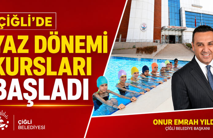 Çiğli’de Yaz Dönemi Kursları Başladı