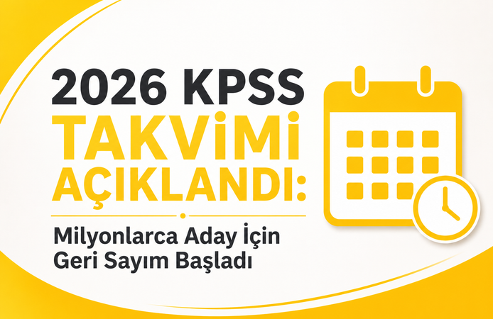 2026 KPSS Takvimi Açıklandı: Milyonlarca Aday İçin Geri Sayım Başladı