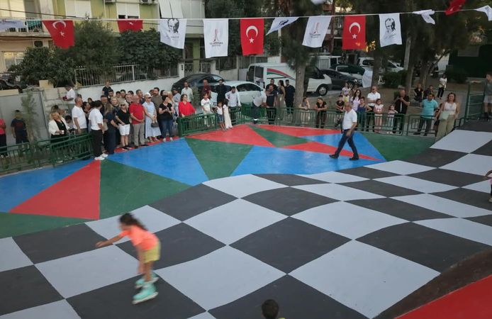 Çocukların kaykay pisti hayali gerçek oldu!