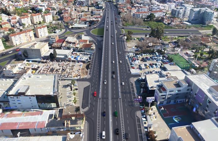 Anadolu Caddesi’ndeki yoğunluğa köprülü çözüm