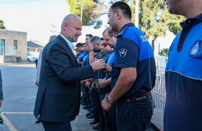 Menemen'de Zabıta Haftası, birlik ve beraberlik içinde kutlandı