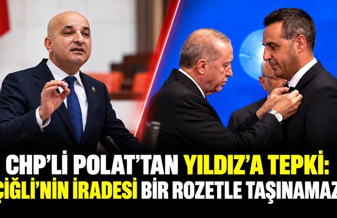 CHP’Lİ POLAT TAN YILDIZ’A TEPKİ: “ÇİĞLİ’NİN İRADESİ BİR ROZETLE TAŞINAMAZ!”