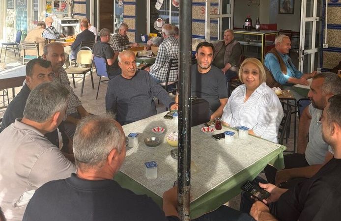 Başkan V. Şen Pazar Mesaisinde