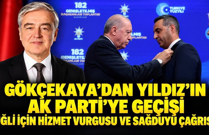 GÖKÇEKAYA’DAN YILDIZ’IN AK PARTİ’YE GEÇİŞİ: ÇİĞLİ İÇİN HİZMET VURGUSU VE SAĞDUYU ÇAĞRISI!