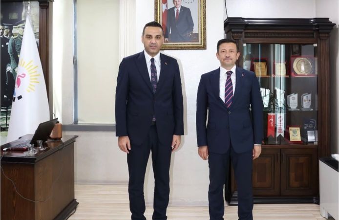 Hamza Dağ’dan Başkan Yıldız’a Hayırlı Olsun Ziyareti