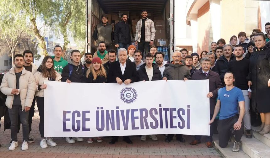 Ege Üniversitesi 203 yılında en çok sosyal sorumluluk projesi yapan üniversite oldu