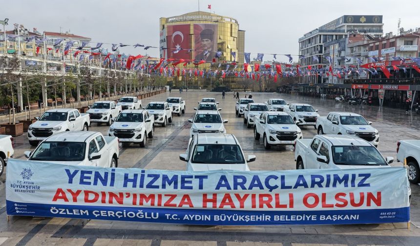 ASKİ Araç Filosunu 26 Yeni Araçla Güçlendirdi