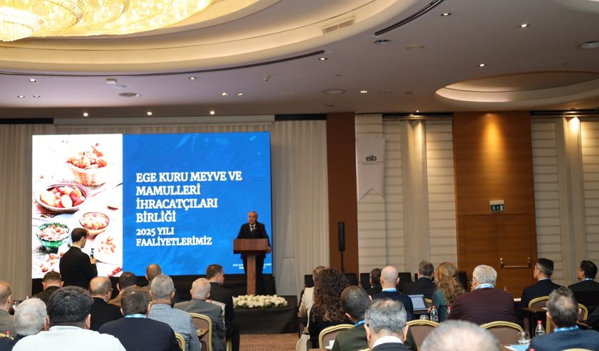 Kuru Meyve Sektörü 2025’i Masaya Yatırdı