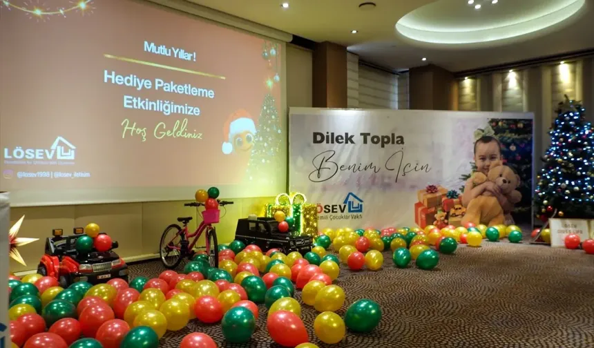 Lösemili Çocukların Yeni Yıl Hayalleri Gerçeğe Dönüşüyor