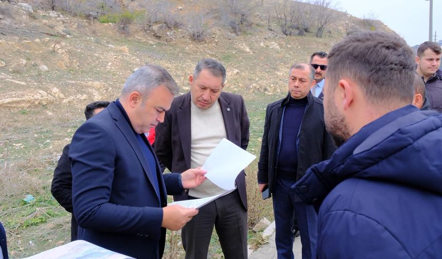 Dinar’da Kaçış Rampası İçin Çalışmalar Sürüyor