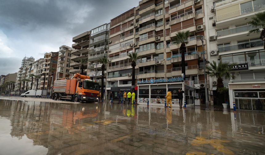 İzmir’de ocak yağışları 88 yılın ortalamasına fark attı