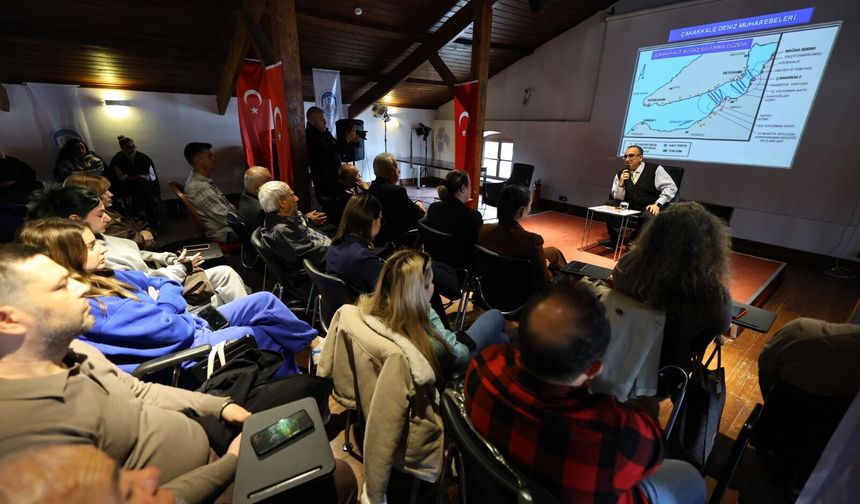 GEÇİLMEZ BİR DESTANIN İZİNDE: ÇANAKKALE’NİN ANLAMI VE BUGÜNÜ KENT BELLEĞİ’NDE KONUŞULDU