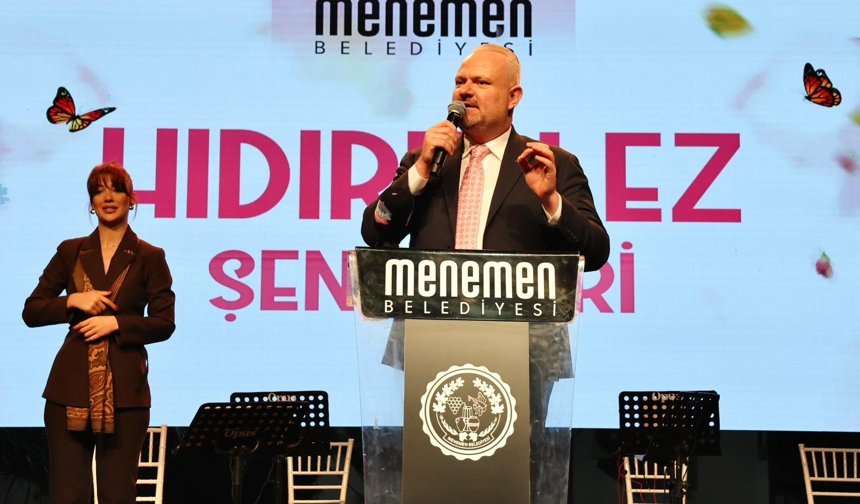 Menemen'de on binler, Hıdırellez coşkusunda buluştu