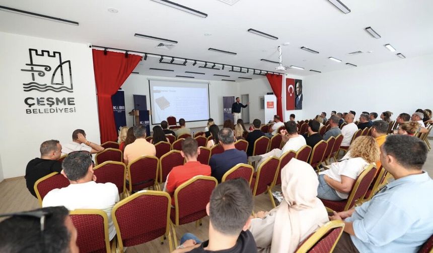 Kıyı Ege Belediyeler Birliği bölgesel eğitimleri Çeşme programı tamamlandı