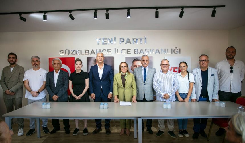 Güzelbahçe Yeni Parti’ye Toplu Katılım