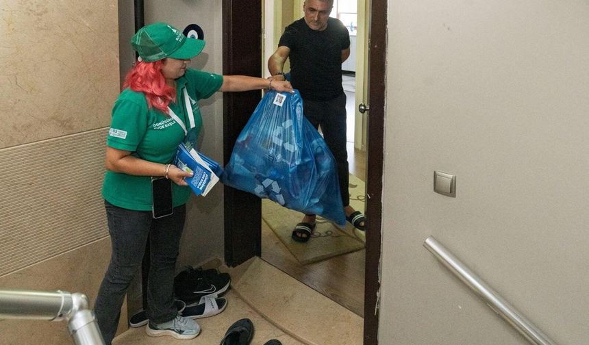 Geri dönüşüm kapıya geldi