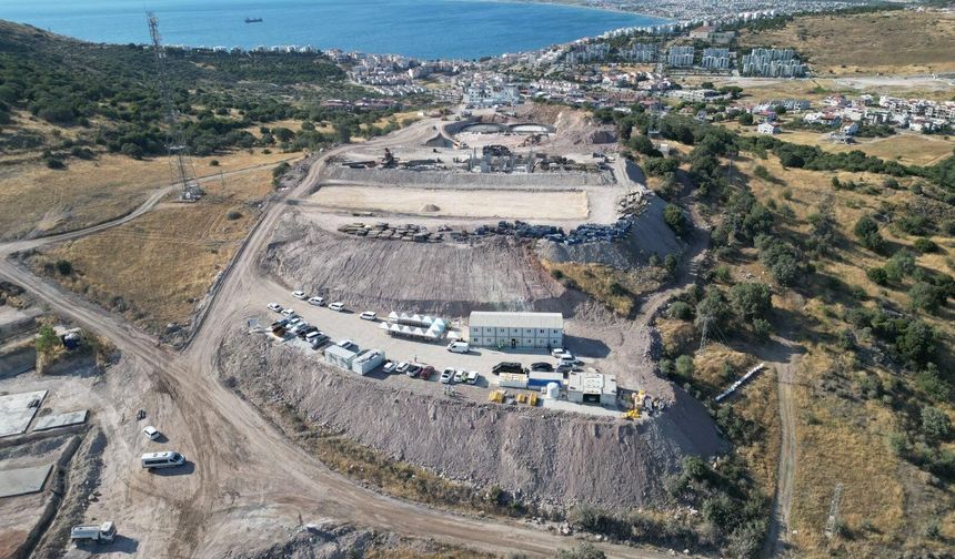 İzmir’in 3. büyük ileri biyolojik arıtma tesisi yükseliyor