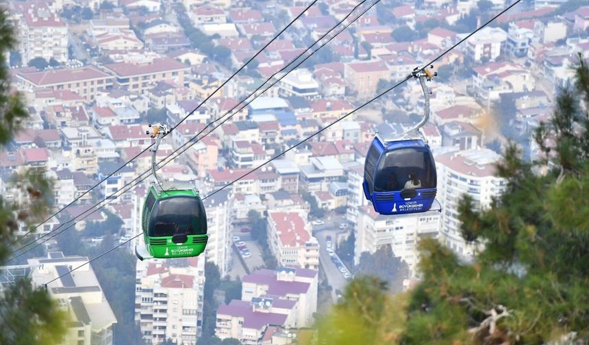 Balçova Teleferik Tesisleri’nde kapsamlı bakım ve yenileme çalışması
