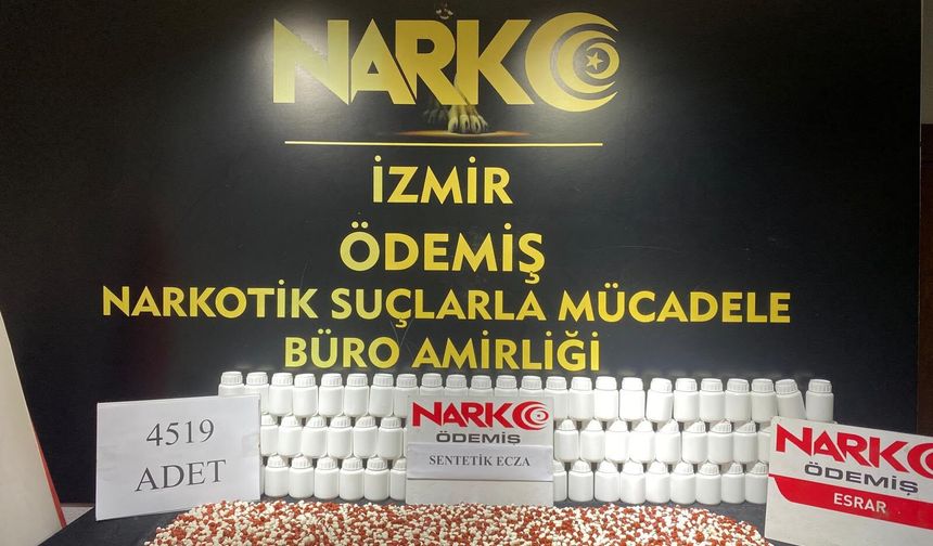 ÖDEMİŞ'TE UYUŞTURUCU TACİRLERİNE BÜYÜK DARBE: 30 TUTUKLAMA