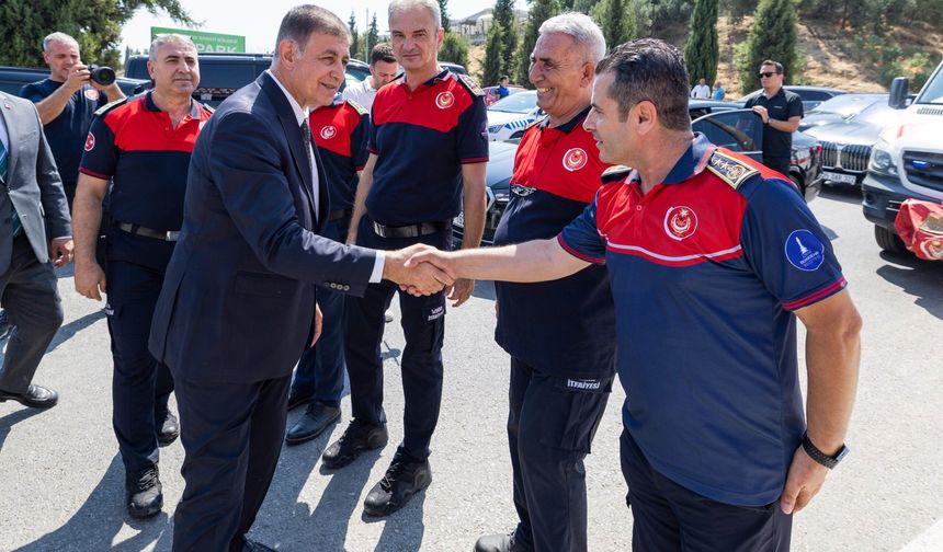 Tire TOSBİ’ye yangınlara karşı güçlü güvenlik kalkanı
