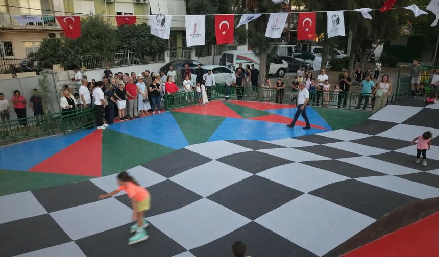 Çocukların kaykay pisti hayali gerçek oldu!