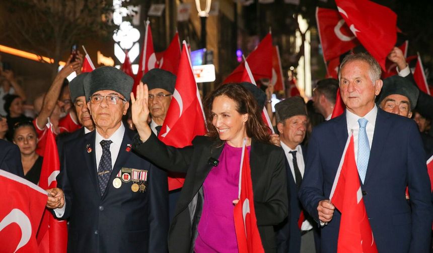 Karşıyaka kahraman gaziler için yürüyecek