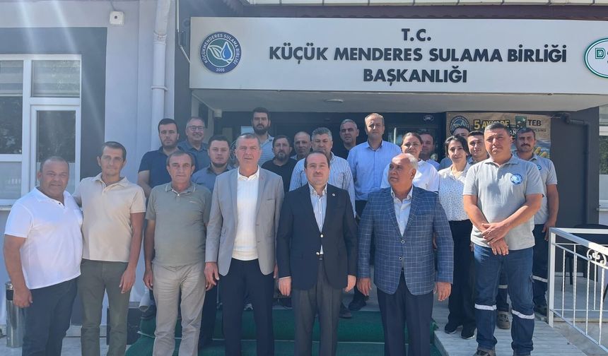 YAŞAR KIRKPINAR’DAN KÜÇÜK MENDERES TURU: “ENGELLEMELERE RAĞMEN YATIRIMLARIMIZ SÜRECEK”