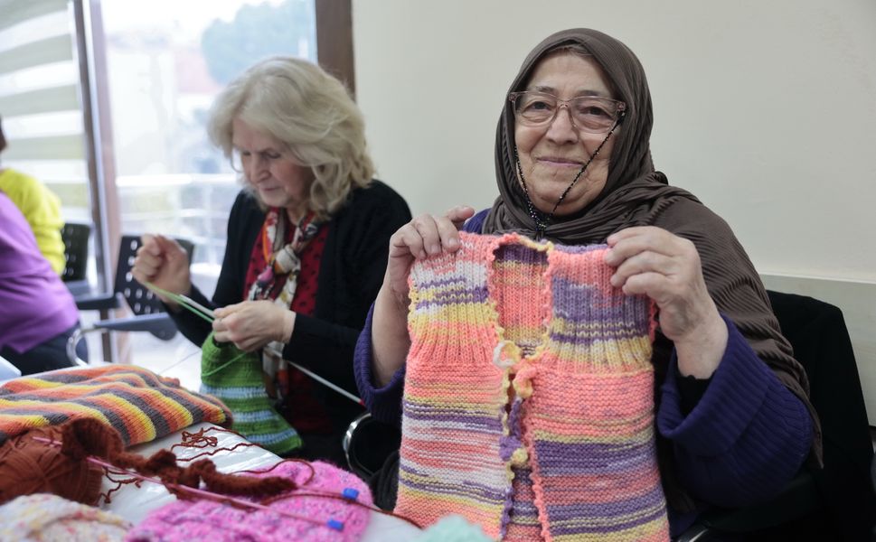 Kanseri yendi, ikinci baharı İleri Yaş Merkezi’nde yaşıyor