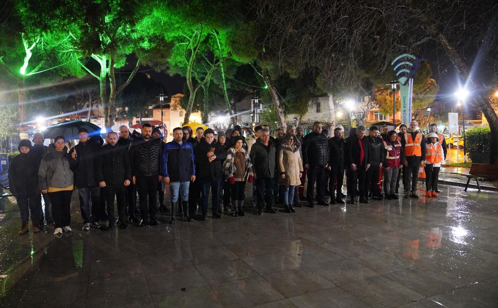 Seferihisar 6 Şubat’ı unutmadı