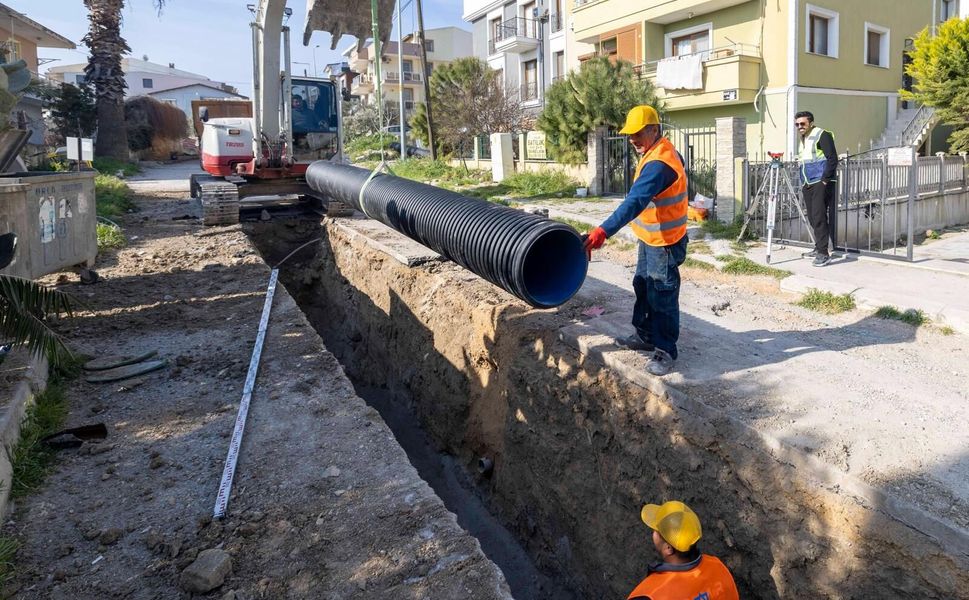Urla’da taşkınlara karşı 160 milyon liralık altyapı yatırımı
