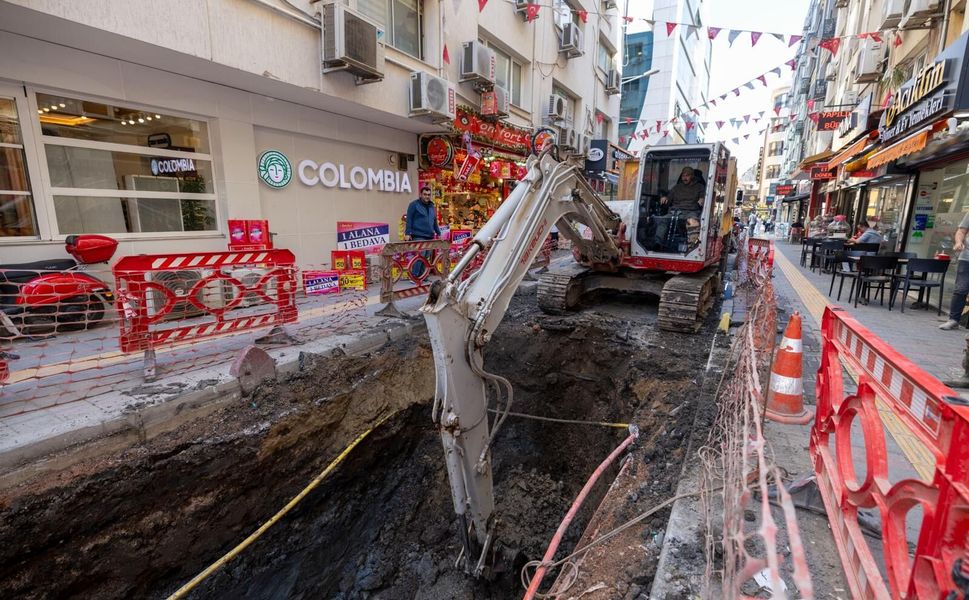Alsancak’ta yağmur suları artık doğrudan denize ulaşacak