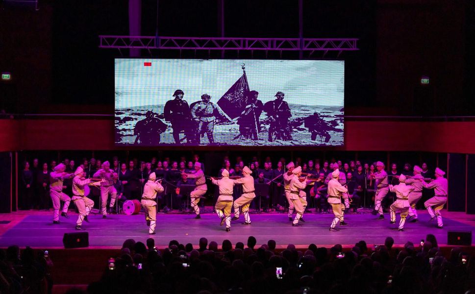 “Uyan Memet”  Çanakkale ruhunu sahneye taşıdı