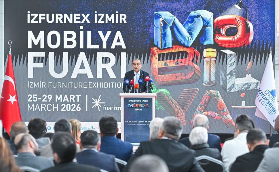 İZFURNEX 2026 - İzmir Mobilya Fuarı kapılarını açtı