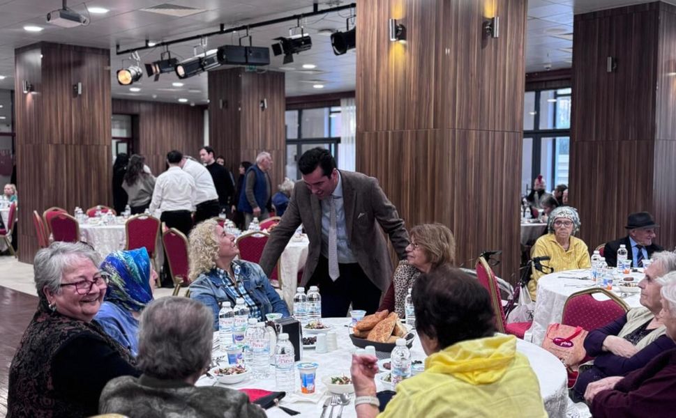 Huzurevinde iftar buluşması