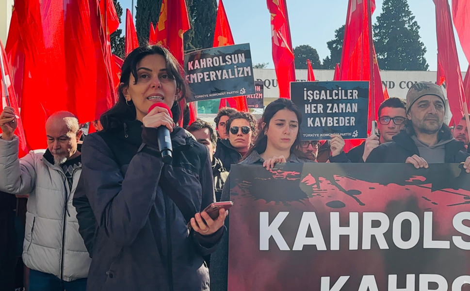 TKP'den NATO Önünde Eylem