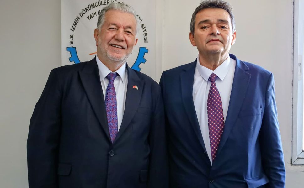 İzmir Dökümcüler Odası’nda Muzaffer Üründü Güven Tazeledi