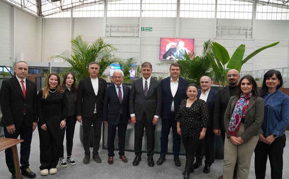 Cittaslow Ulusal Ağ Toplantısı öncesi Başkan Tugay’a ziyaret