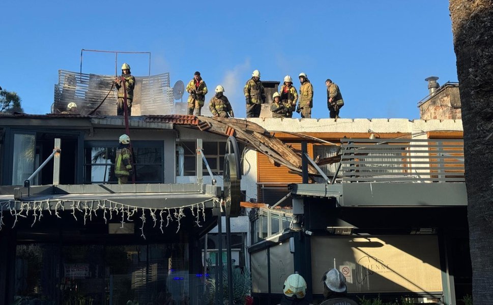 İzmir’de itfaiyenin hızlı müdahalesi faciayı önledi