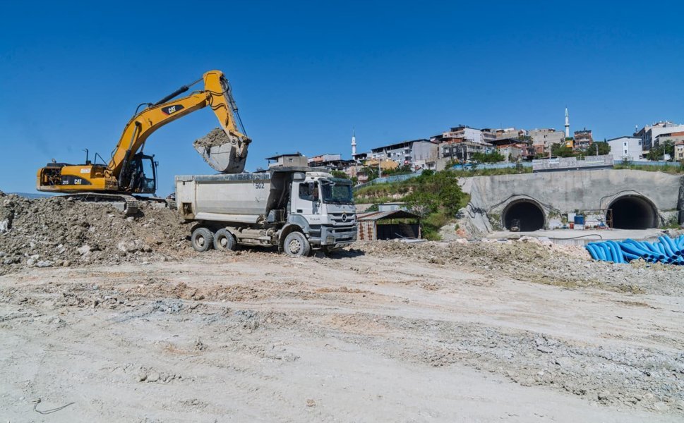 Onat Tüneli’nde çalışmalar sürüyor
