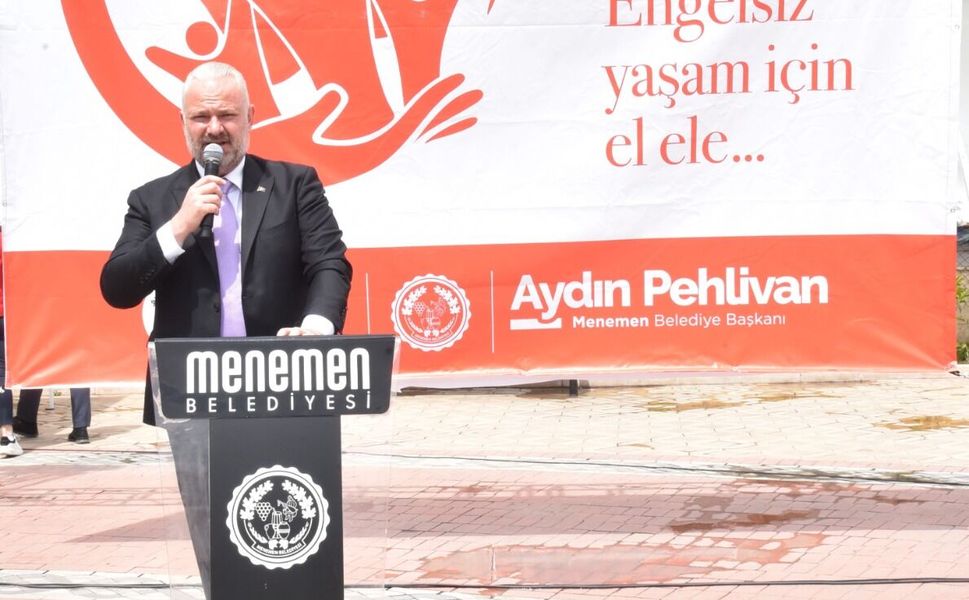 Başkan Pehlivan: Mesele engelleri sevgiyle birlikte aşabilmektir